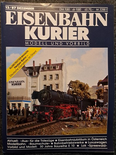 Eisenbahnkurier 87 modell - eisenbahnkurier, 12/87